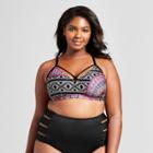 Clean Water Women's Strappy Bralette Bikini Swim Top