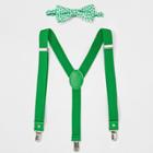 Boys' St. Patricks Day Bowtie & Suspender Set - Cat & Jack One Size,