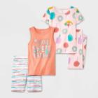 Carter's Just One You Girls' 4pc Sweet Dreams Pajama
