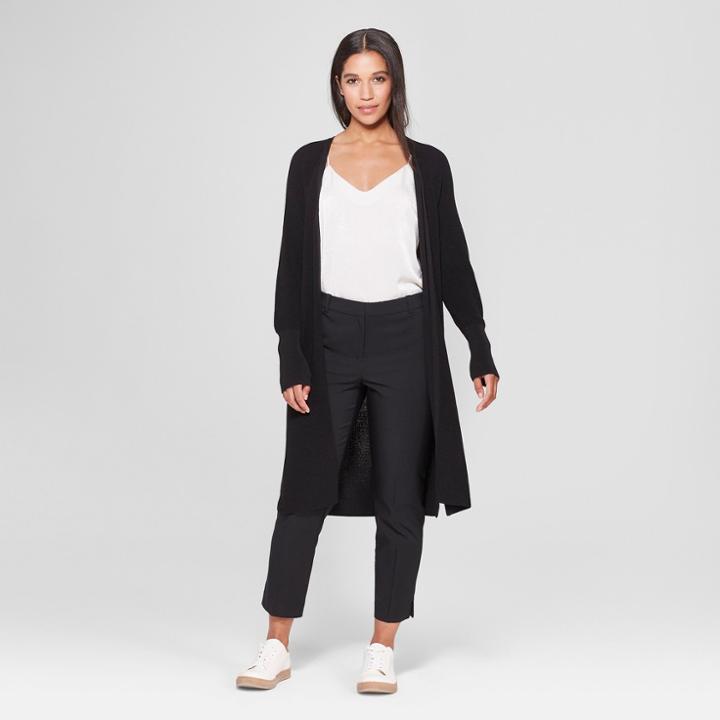 Women's Long Sleeve Cardigan - Prologue Black