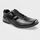 Men's Deer Stags Wide Width Donald Utility Lace-up Casual Oxfords - Black 12w,