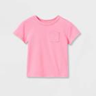 Toddler Solid Short Sleeve T-shirt - Cat & Jack Pink
