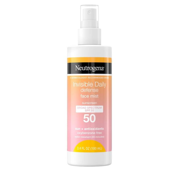 Neutrogena Invisible Daily Defense Sunscreen Face Mist - Spf