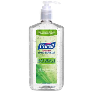 Target Purell Advanced Hand Sanitizer Naturals With Plant Based Alcohol Pump Bottle