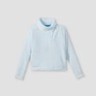 Girls' High Pile Sherpa Fleece 1/4 Zip Pullover Sweatshirt - All In Motion Blue