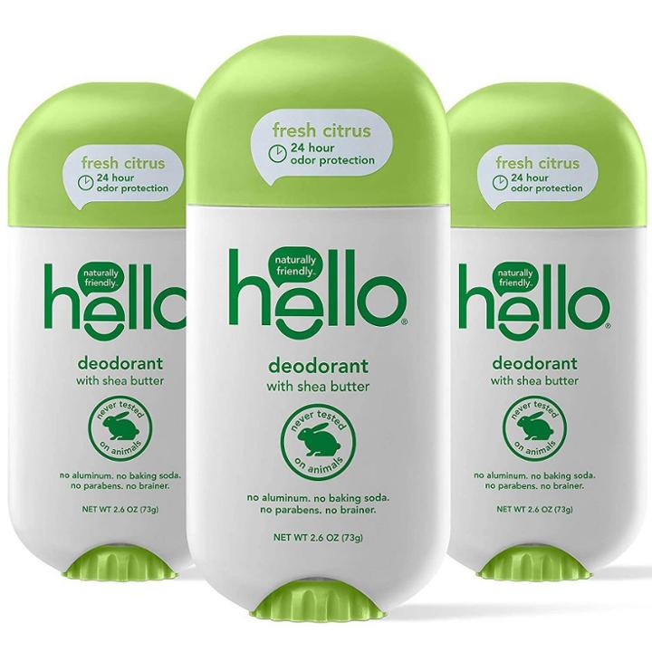 Hello Fresh Citrus Deodorant With Shea Butter