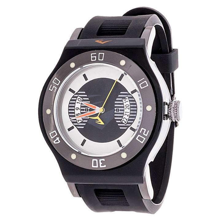 Everlast Rubber Strap Watch - Black