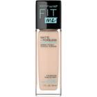 Maybelline Fit Me Matte + Poreless Oil Free Foundation - 120 Classic Ivory