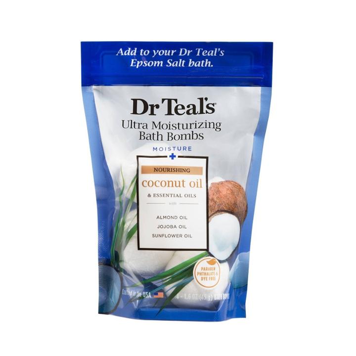 Dr Teal's Coconut Oil Ultra Moisturizing Bath Bombs