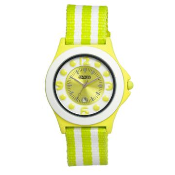 Crayo Women's Wristwatch White, Yellow
