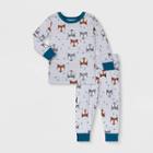 Lamaze Toddler Boys' 2pc Long Sleeve Organic Cotton Snug Fit Pajama