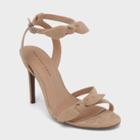 Women's Eden Heeled Ankle Strap Sandals - Who What Wear Taupe (brown)