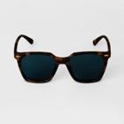 Men's Square Sunglasses - Goodfellow & Co Brown