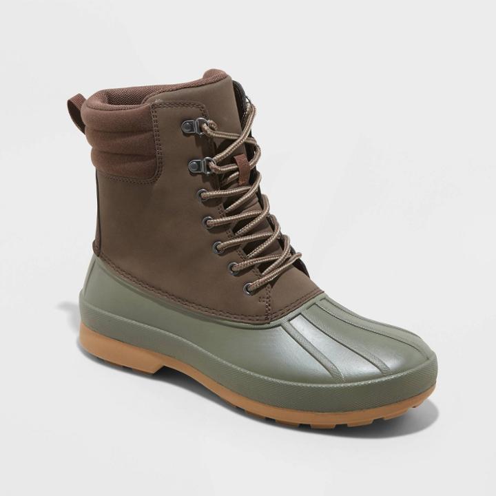 Men's Cody Waterproof Duck Boots - Goodfellow & Co Green