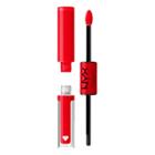 Nyx Professional Makeup Shine Loud Vegan High Shine Long-lasting Liquid Lipstick - Rebel In Red