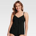 Dreamsuit By Miracle Brands Women's Slimming Control Tankini - Black