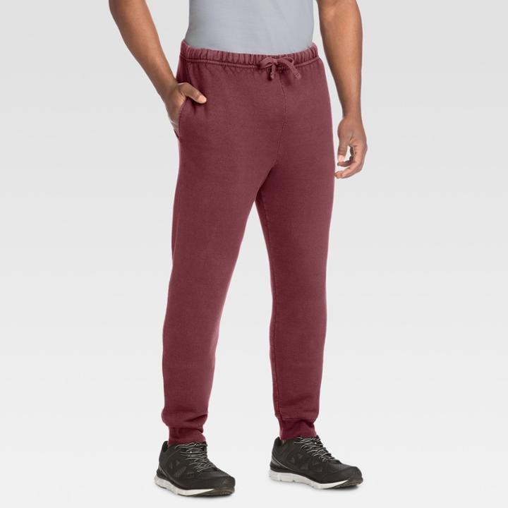 Hanes Premium Hanes Men's 1901 Heritage Fleece Jogger Sweatpants - Mulled Berry