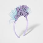 Toddler Girls' Happy Birthday Headband - Cat & Jack Purple