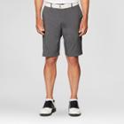 Jack Nicklaus Men's Heathered Golf Shorts - Charcoal 28, Charcoal Grey