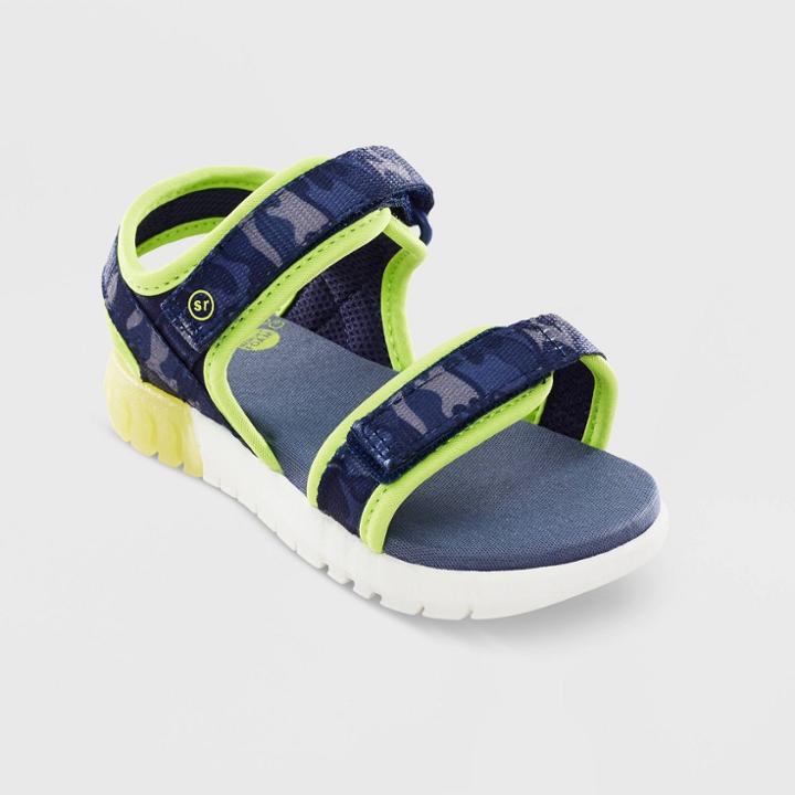 Toddler Surprize By Stride Rite Lumos Fisherman Sandals - Navy Blue