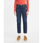 Levi's Women's 501 High-rise Straight Cropped Jeans - Salsa Authentic
