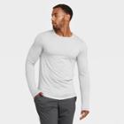 Men's Striped Soft Long Sleeve Gym T-shirt - All In Motion