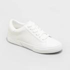 Women's Maddison Wide Width Sneakers - A New Day White