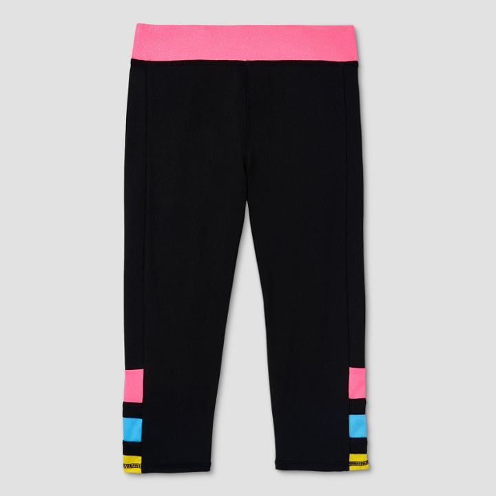 Freestyle By Danskin Girls' Activewear Pants - Black