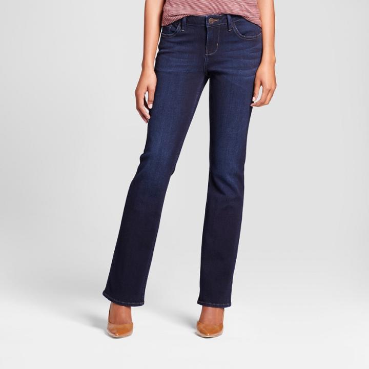Women's Curvy Fit Signature Bootcut Jeans - Crafted By Lee Dark Denim Wash