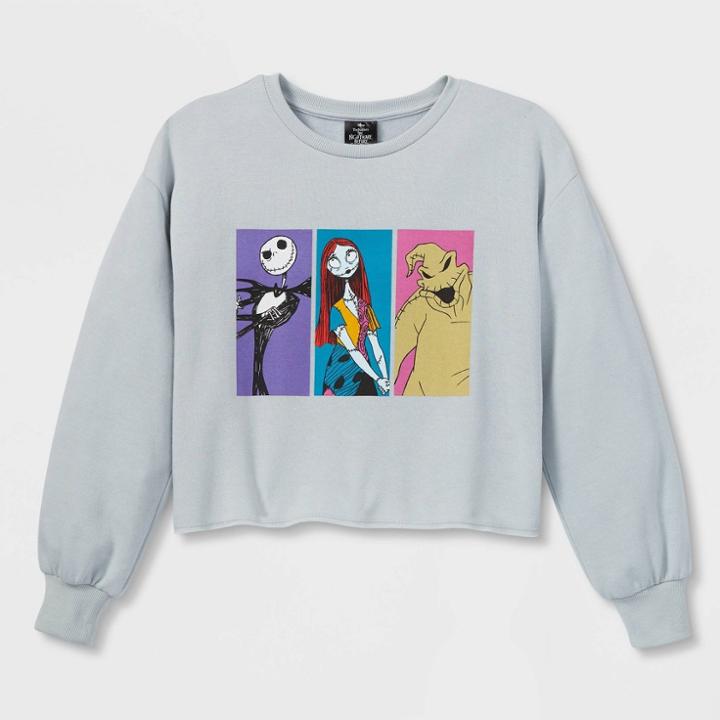 Girls' Disney The Nightmare Before Christmas Dreamy Fleece Pullover -