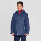 Boys' Solid Rain Jacket With Vest - Cat & Jack Blue/green