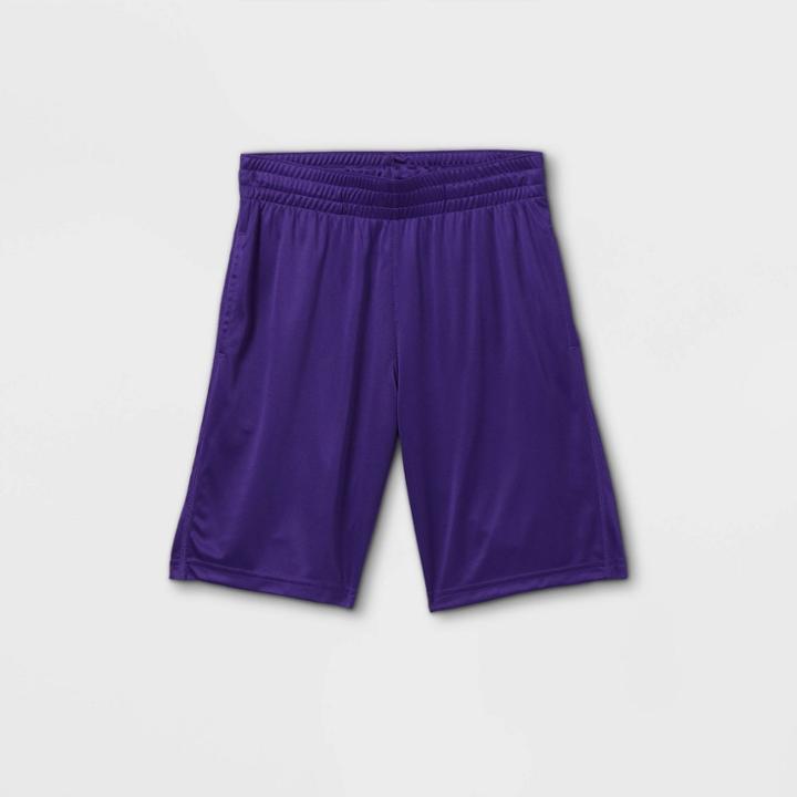 Boys' Pull-on Activewear Shorts - Cat & Jack Purple