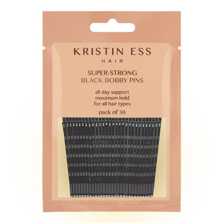 Kristin Ess Super-strong Black Bobby Pins