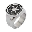 Men's Star Wars Stainless Steel Galactic Empire Symbol Ring, Size: