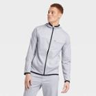 All In Motion Men's Lightweight Knit Full Zip Sweatshirt - All In