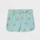 Girls' Knit Pull-on Shorts - Cat & Jack Mint Green