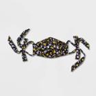 Women's Satin Face Mask - A New Day Navy