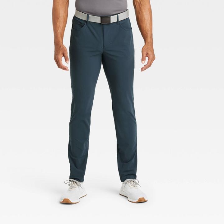 Men's Slim Golf Pants - All In Motion Navy