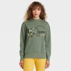 Women's Disney Minnie Mouse Graphic Sweatshirt - Green