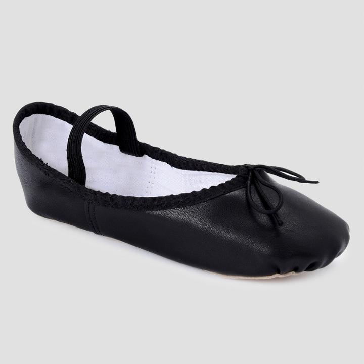 Target Freestyle By Danskin Girls' Ballet Slippers Black