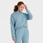 Women's Hooded Sweatshirt - A New Day Blue