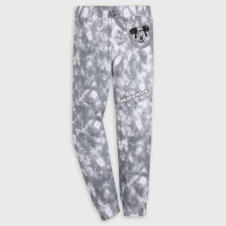 Boys' Disney Mickey Mouse Jogger Pants - Gray 4 - Disney