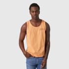 United By Blue Men's Organic Make Waves Graphic Tank - Papaya