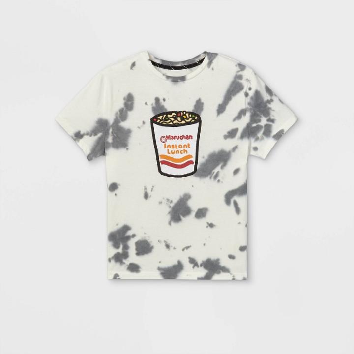 Boys' Maruchan Ramen Graphic Short Sleeve T-shirt - Art Class White/ Gray
