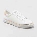 Women's Cache Lace Up Sneakers - A New Day White