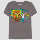 Scooby-doo Women's Scooby Doo Mystery Van Short Sleeve Graphic T-shirt - Gray