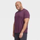 Men's Short Sleeve Performance T-shirt - All In Motion Purple