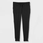 Mid-rise Drapey Maternity Jogger Pants - Isabel Maternity By Ingrid & Isabel Black