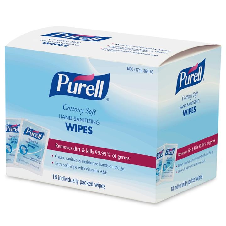 Target Purell Cottony Soft Hand Sanitizing Wipes