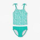 Girls' Tropical Floral Tankini Set - Cat & Jack Green